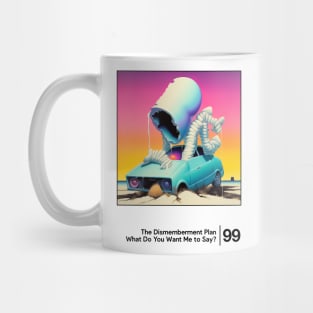 The Dismemberment Plan / Original Graphic Artwork Design Mug